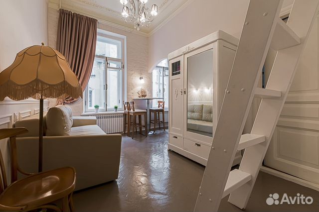 

Квартира-студия в апарт-отеле, 22 м², 2 кровати