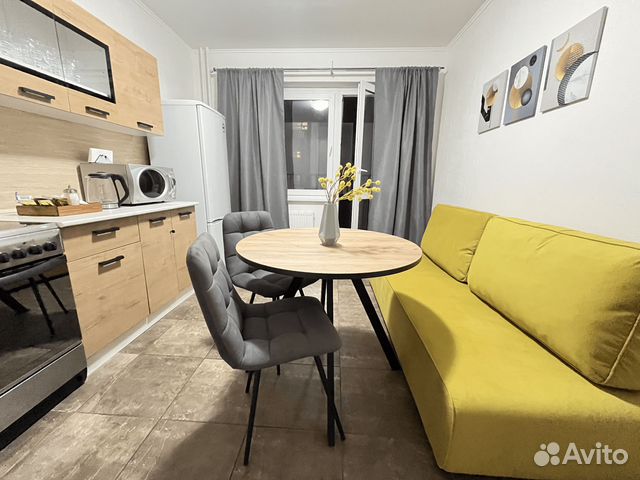 

1-к. квартира, 40 м², 2 кровати