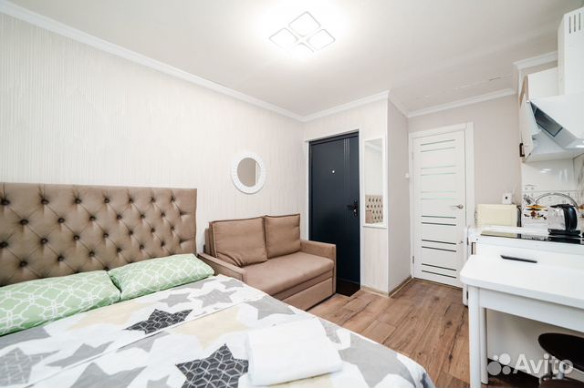 

Квартира-студия, 23 м², 2 кровати