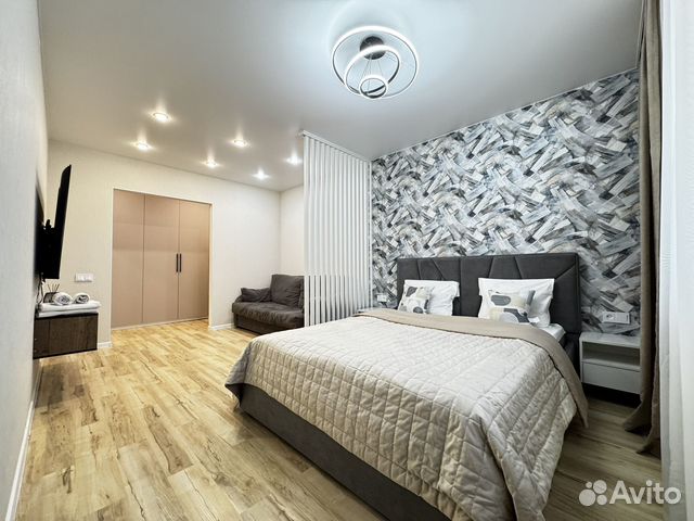 

1-к. квартира, 55 м², 2 кровати