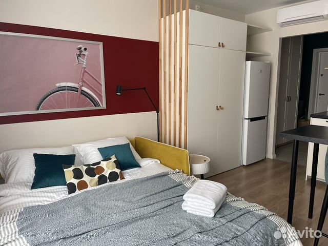 

Квартира-студия, 22 м², 1 кровать