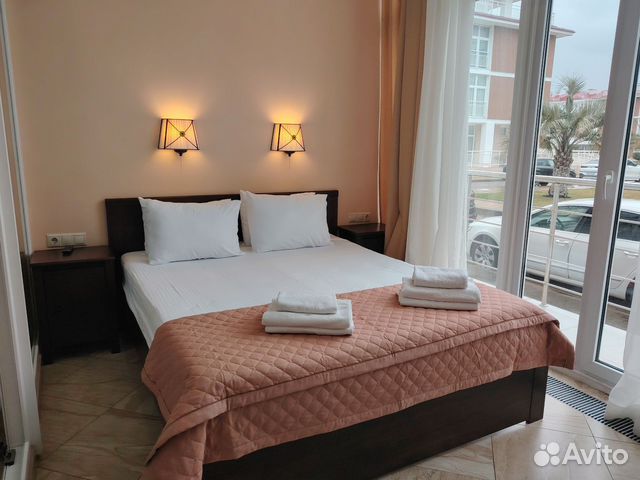 

1-к. квартира, 40 м², 2 кровати
