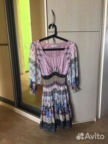 Летнее шифоновое платье