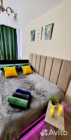 

Квартира-студия, 52 м², 4 кровати