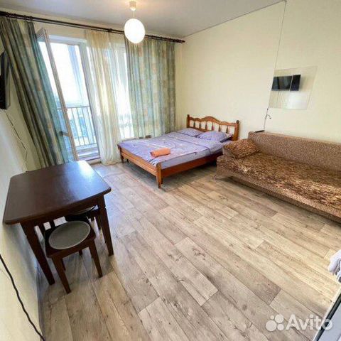 

Квартира-студия, 32 м², 1 кровать