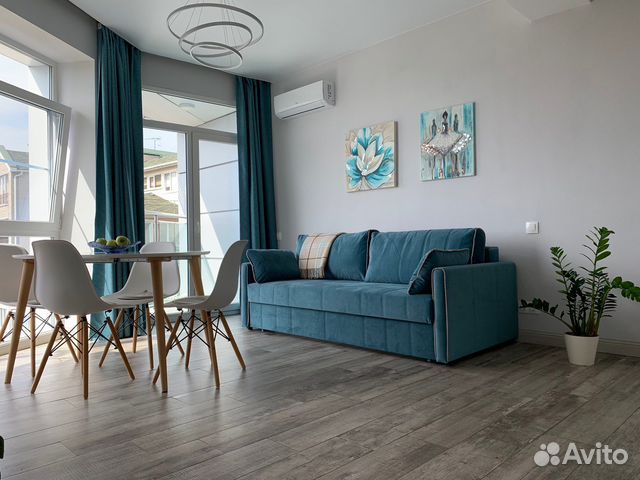 

2-к. квартира, 38 м², 2 кровати
