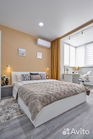

Квартира-студия, 32 м², 2 кровати