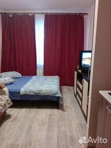 

Квартира-студия, 25 м², 4 кровати
