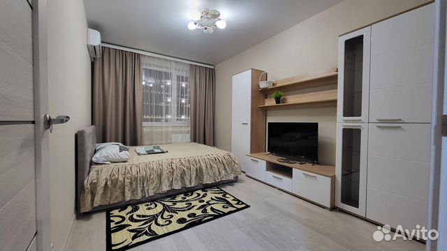 

1-к. квартира, 35 м², 2 кровати