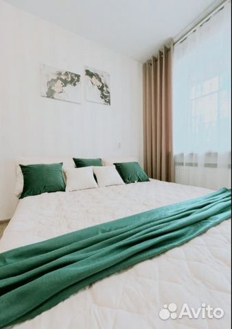 

1-к. квартира, 45 м², 3 кровати