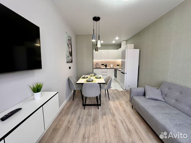 

1-к. квартира, 42 м², 2 кровати