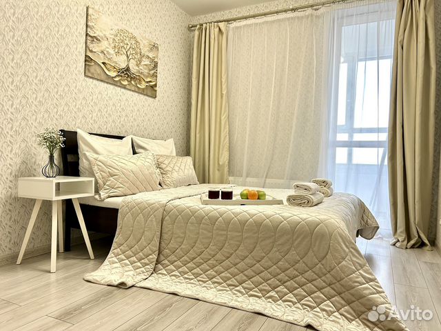 

1-к. квартира, 62 м², 2 кровати