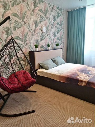 

1-к. квартира, 40 м², 2 кровати