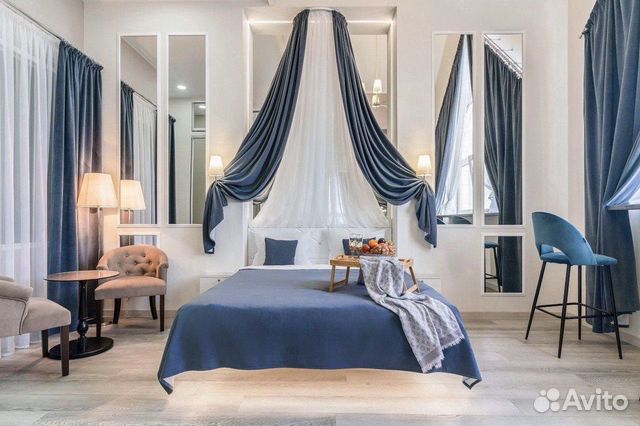 

1-к. квартира, 43 м², 2 кровати