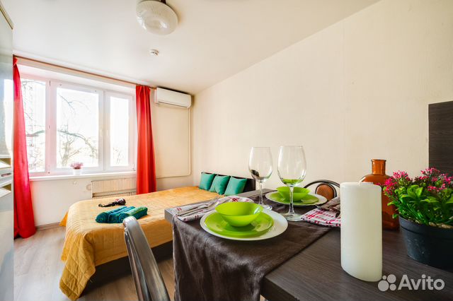 

Квартира-студия, 23 м², 1 кровать