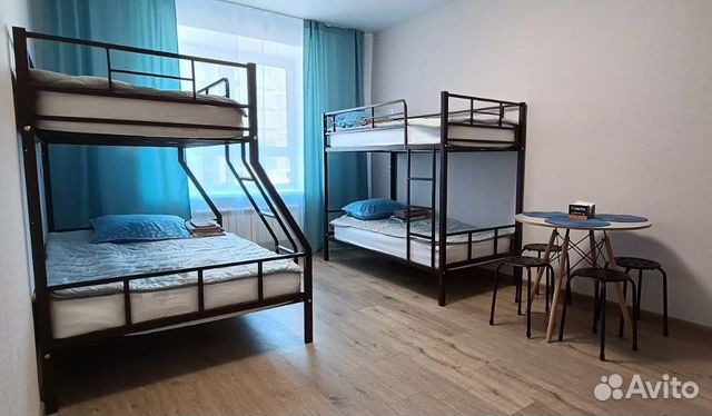 

Квартира-студия, 19 м², 2 кровати