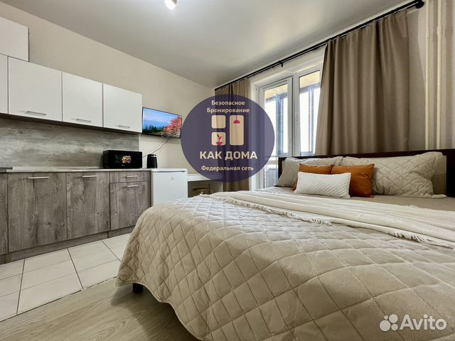 

Квартира-студия, 24 м², 1 кровать