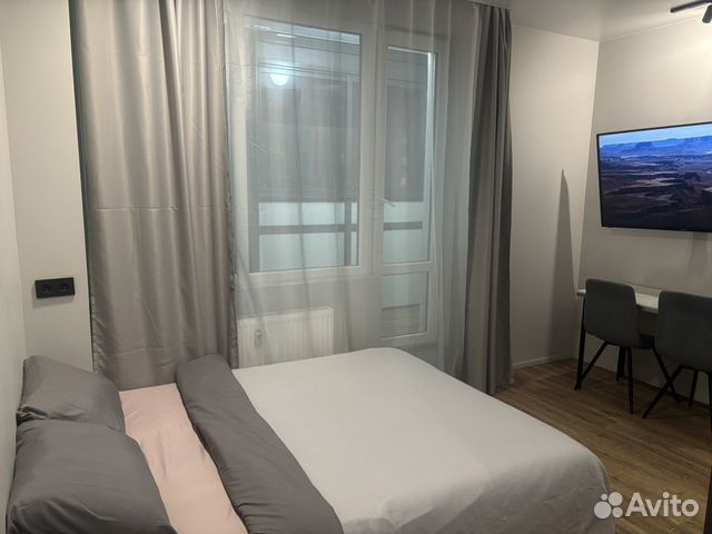 

Квартира-студия, 28 м², 1 кровать