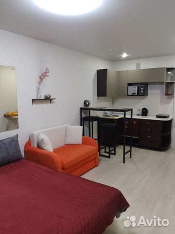 

Квартира-студия, 25 м², 2 кровати