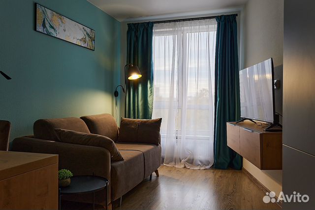 

Квартира-студия, 23 м², 1 кровать