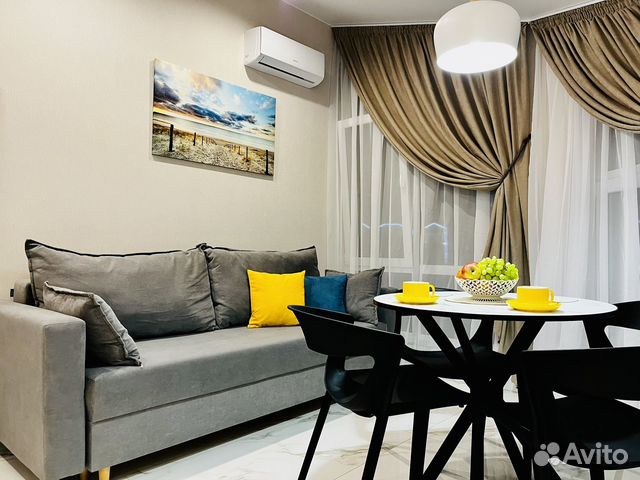 

Квартира-студия, 37 м², 2 кровати