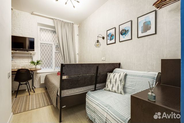 

Квартира-студия, 15 м², 2 кровати