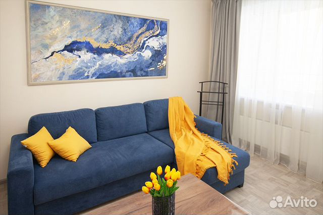 

2-к. квартира, 52,5 м², 2 кровати