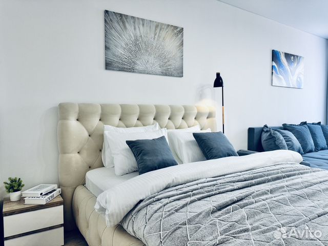 

1-к. квартира, 54 м², 3 кровати
