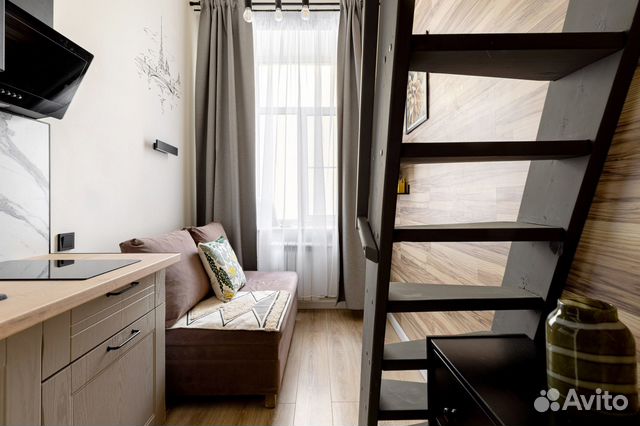 

Квартира-студия в апарт-отеле, 13 м², 2 кровати