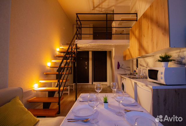 

Квартира-студия, 30 м², 2 кровати