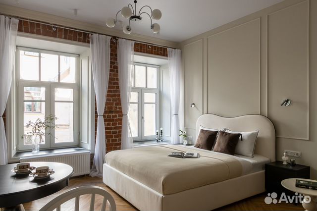 

Квартира-студия, 28 м², 2 кровати