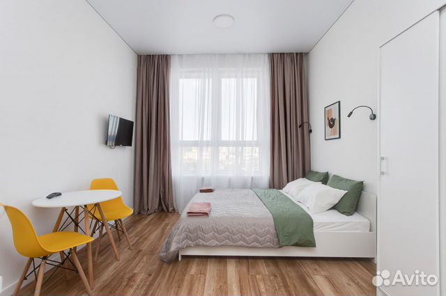 

Квартира-студия, 23 м², 1 кровать