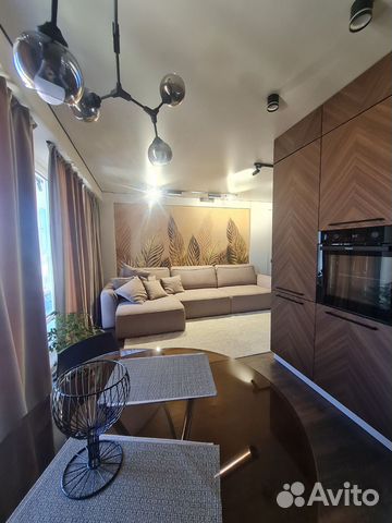 

1-к. квартира, 55 м², 3 кровати