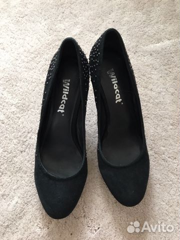 Туфли замшевые р. 38,5-39