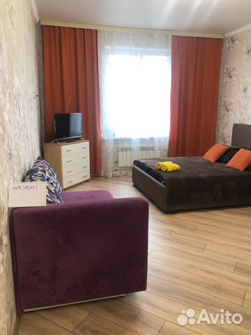 

Квартира-студия, 27 м², 2 кровати