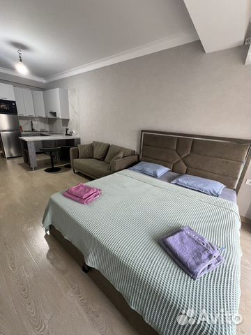 

Квартира-студия, 33 м², 2 кровати