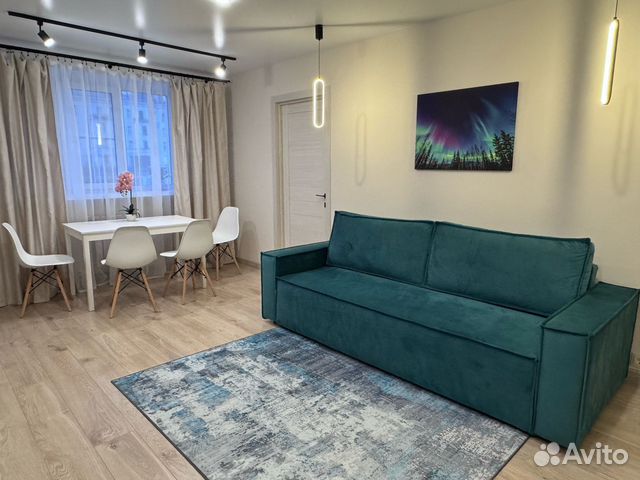 

1-к. квартира, 42 м², 2 кровати