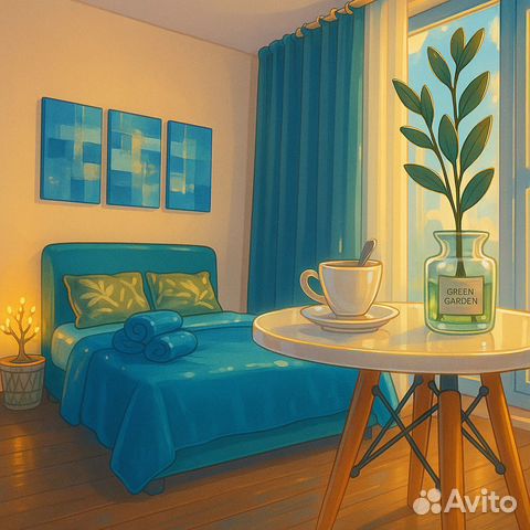 

Квартира-студия, 26,4 м², 1 кровать