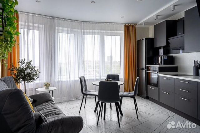 

1-к. квартира, 47 м², 2 кровати