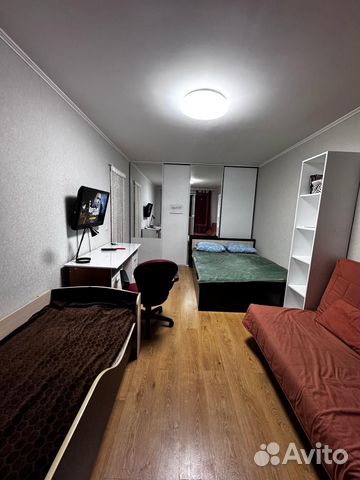 

1-к. квартира, 33 м², 3 кровати