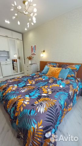 

1-к. квартира, 36 м², 2 кровати