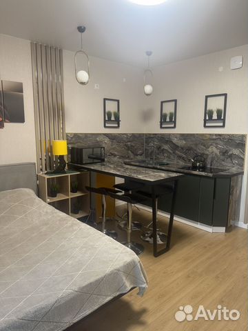 

Квартира-студия, 30 м², 2 кровати