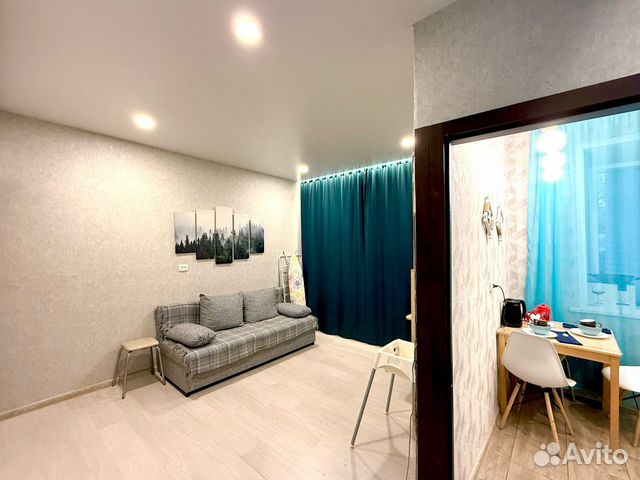 

1-к. квартира, 32 м², 3 кровати