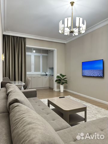 

1-к. квартира, 51 м², 2 кровати