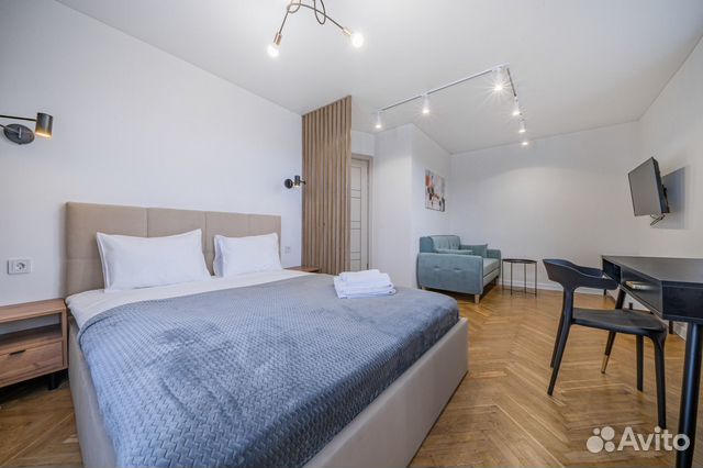 

1-к. квартира, 41 м², 2 кровати