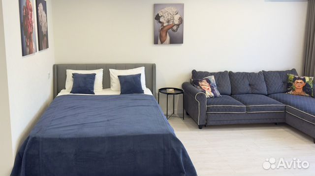 

1-к. квартира, 45 м², 2 кровати