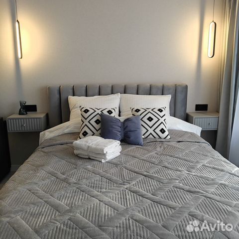 

1-к. квартира, 45 м², 2 кровати