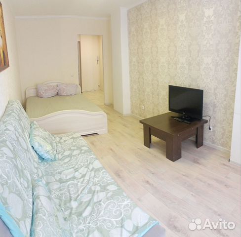 

1-к. квартира, 42 м², 2 кровати