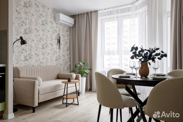 

1-к. квартира, 45 м², 3 кровати