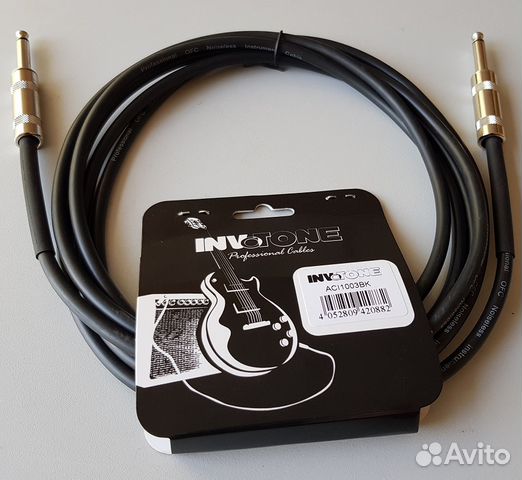 Кабель инструментальный Invotone ACI1003BK Новый